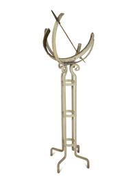 A Painted Iron Armillary Sphere