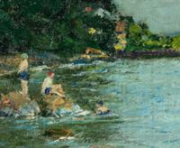 Bathers at the Lake