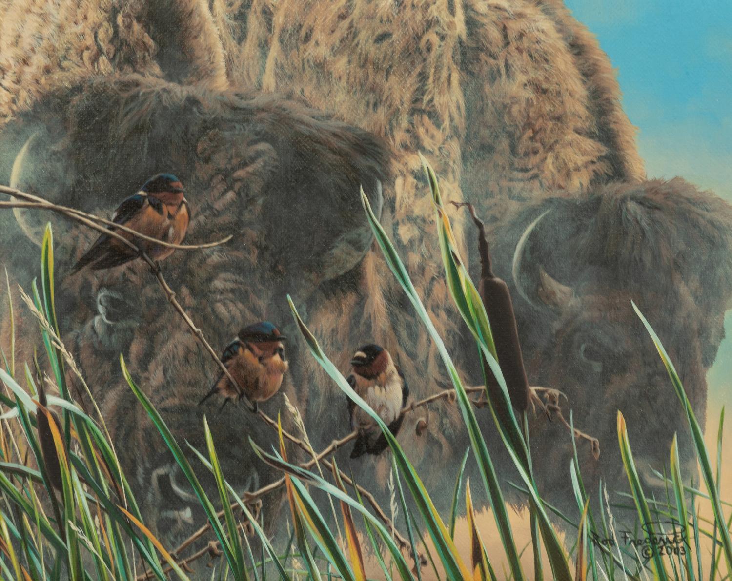 Bison and Bird , 2003