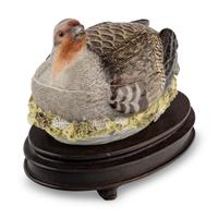 An English Porcelain Partridge Form Game Tureen