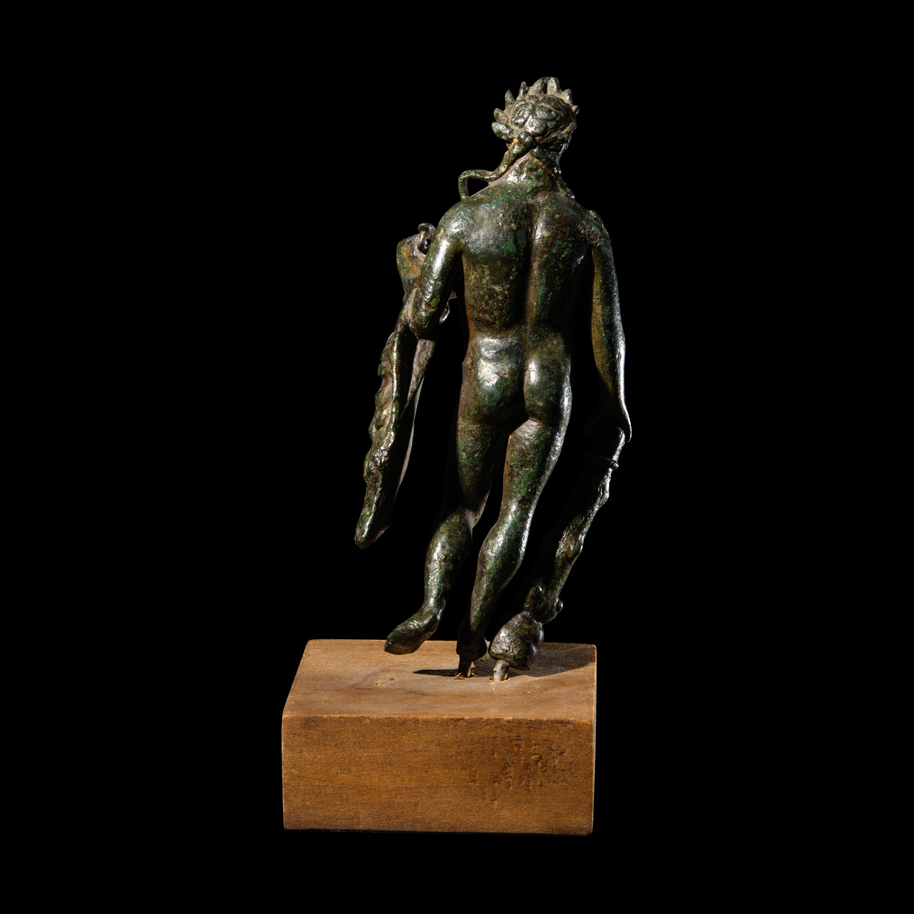 A Roman Bronze Hercules