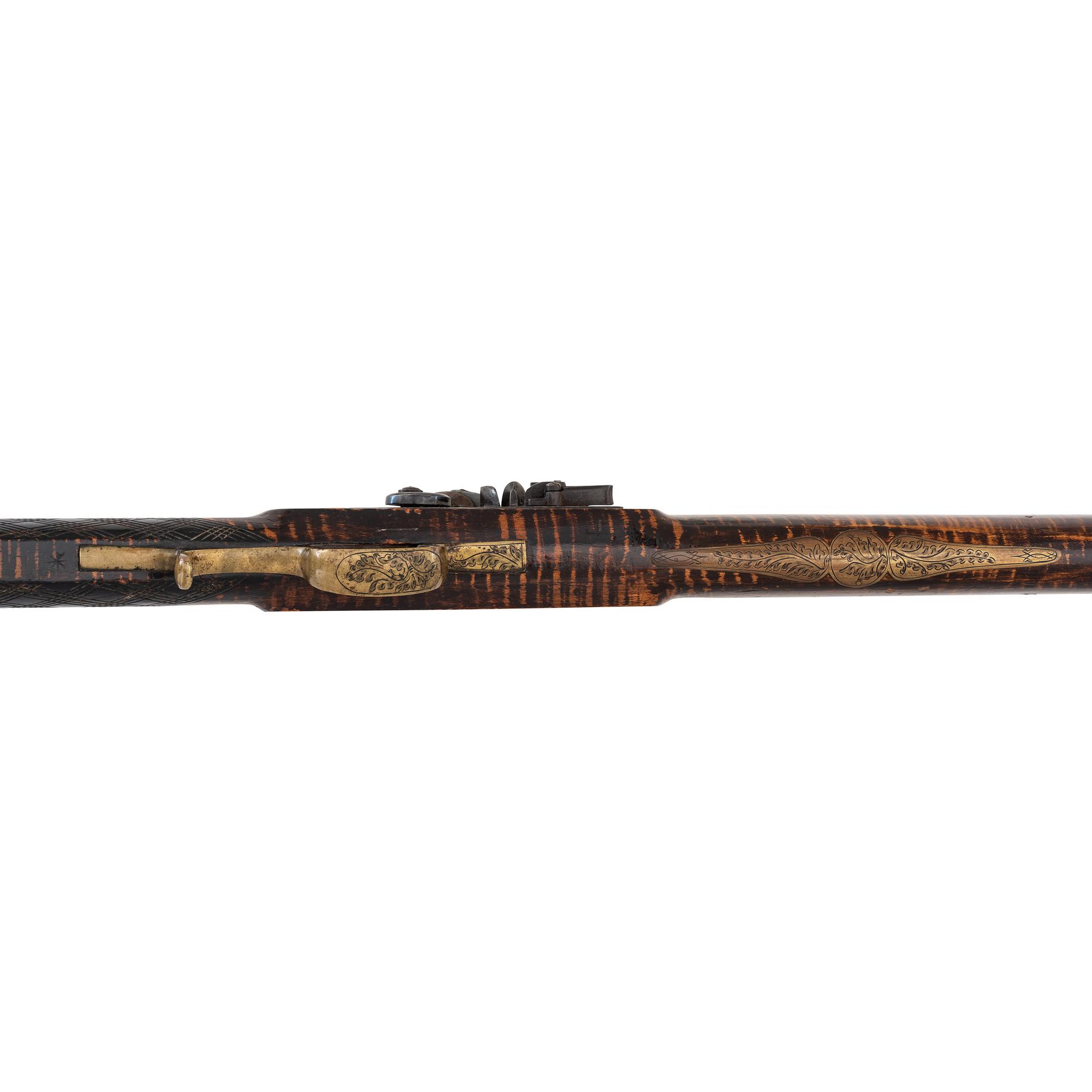 Exceptional Leman Flintlock Chief's Grade Rifle