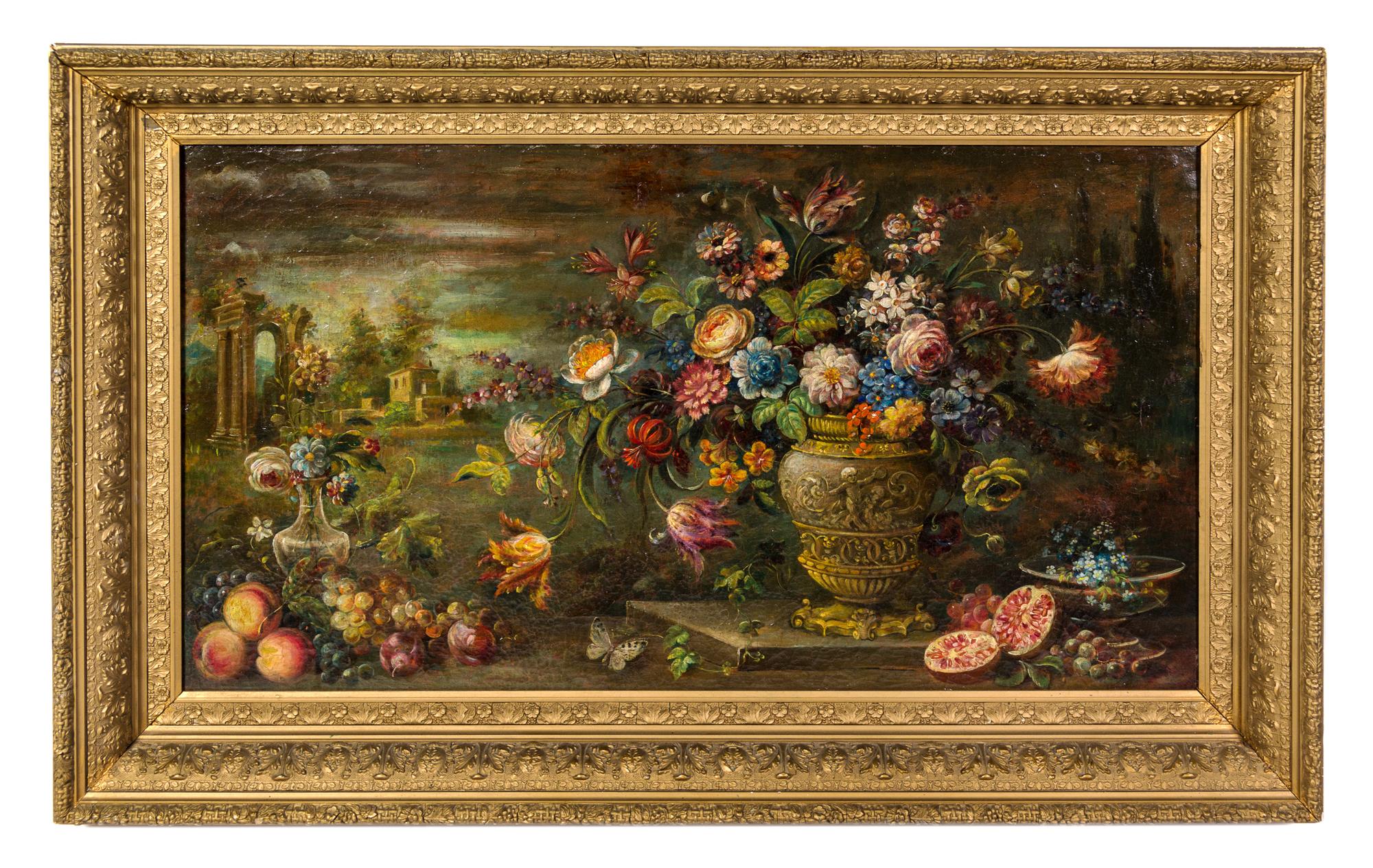 Artist Unknown, (Continental, 19th Century), Still Life with Flowers