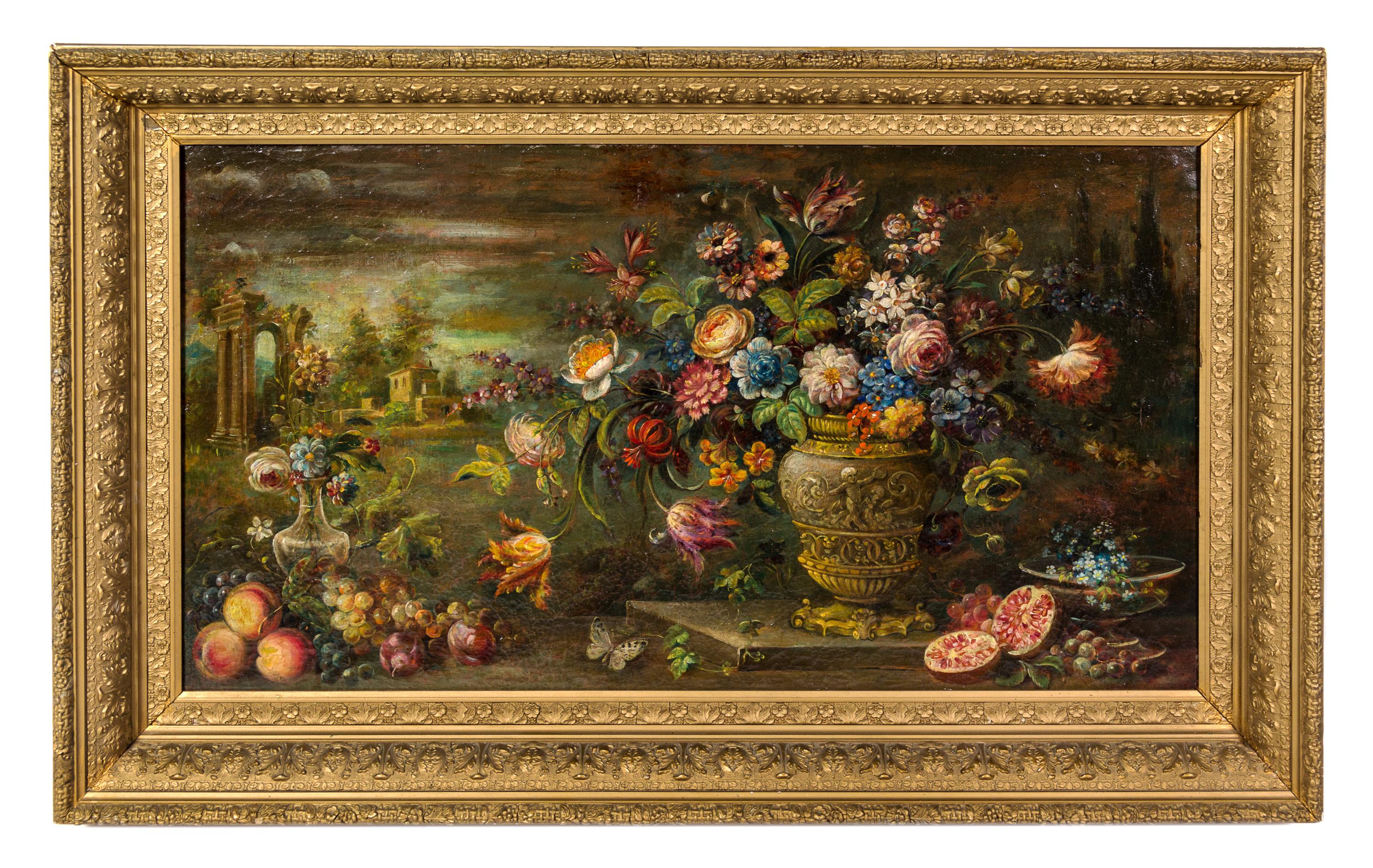 Artist Unknown, (Continental, 19th Century), Still Life with Flowers