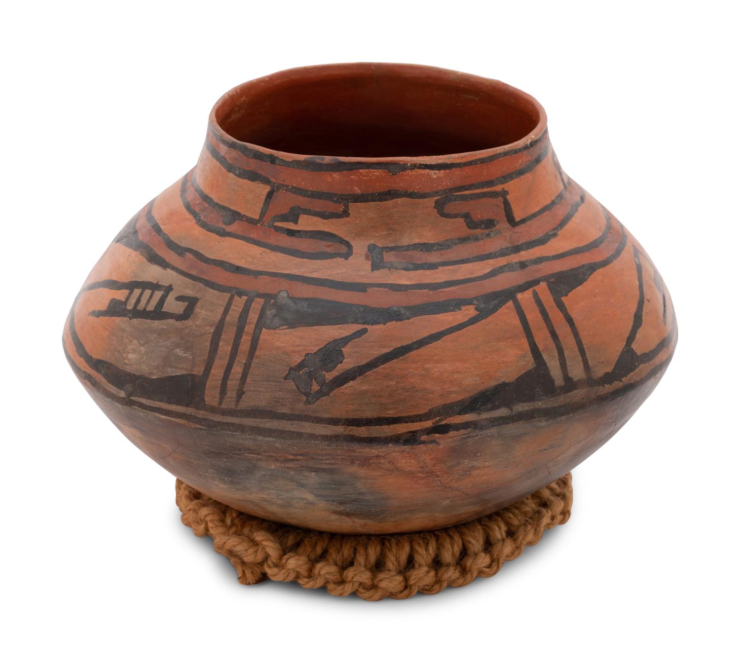 Rio Grande Glaze Ware IV Pottery Jar