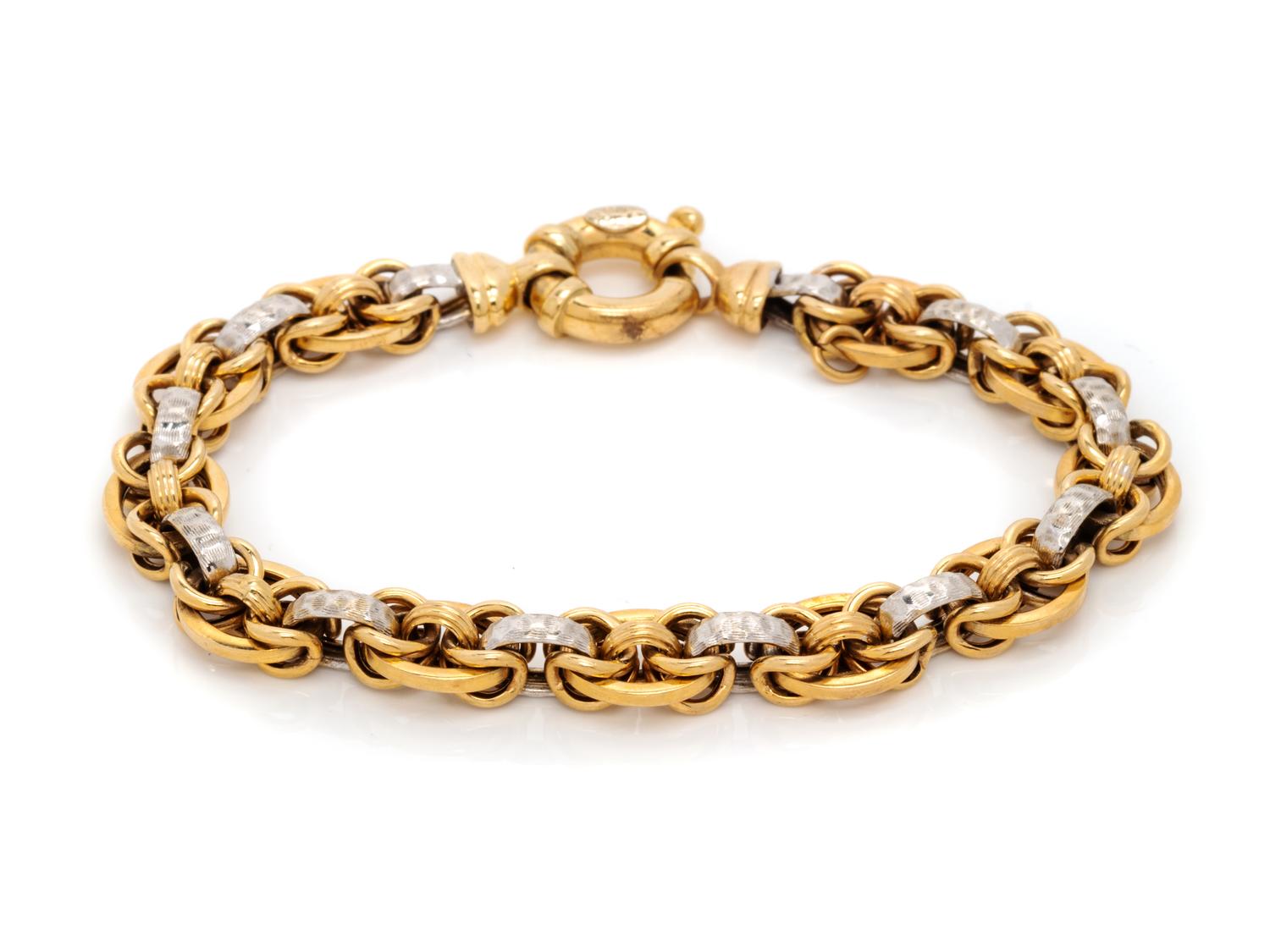 BICOLOR GOLD BRACELET