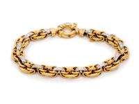 BICOLOR GOLD BRACELET