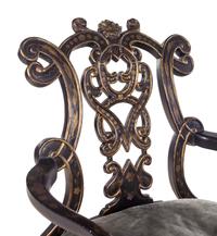 A Pair of Charles Pollock for William Switzer Portuguese Armchairs