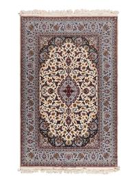 An Isfahan Wool and Silk Rug