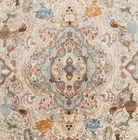 A Tabriz Pictorial Rug
