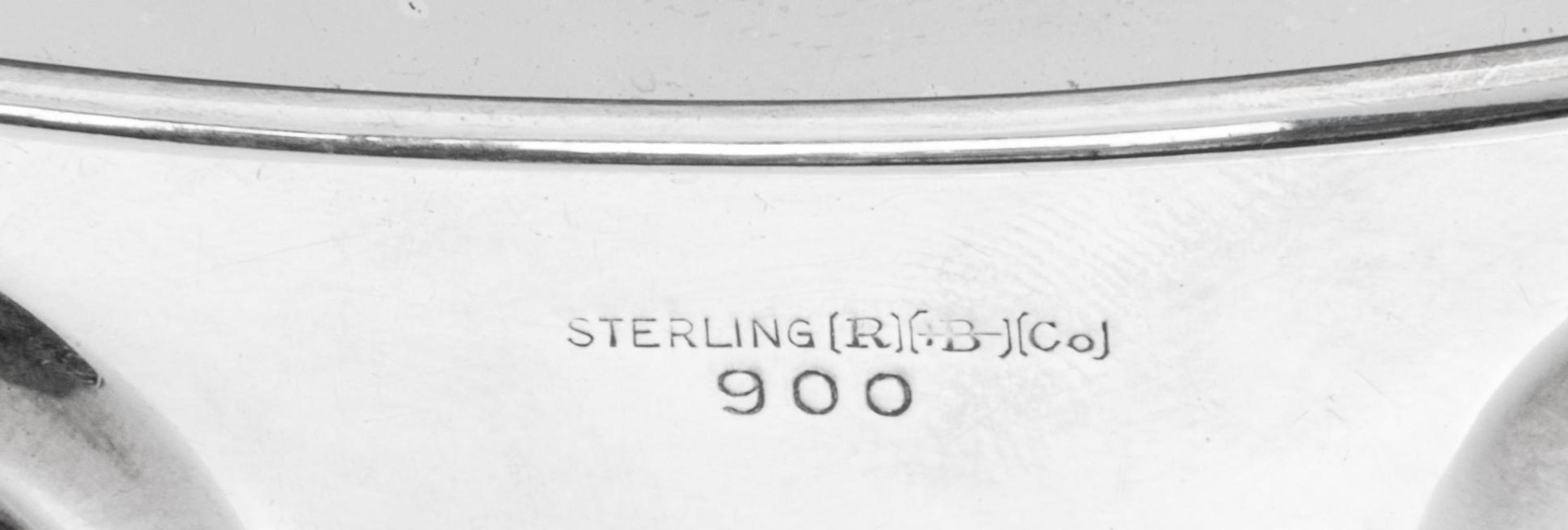 An American Silver Six-Piece Dresser Set