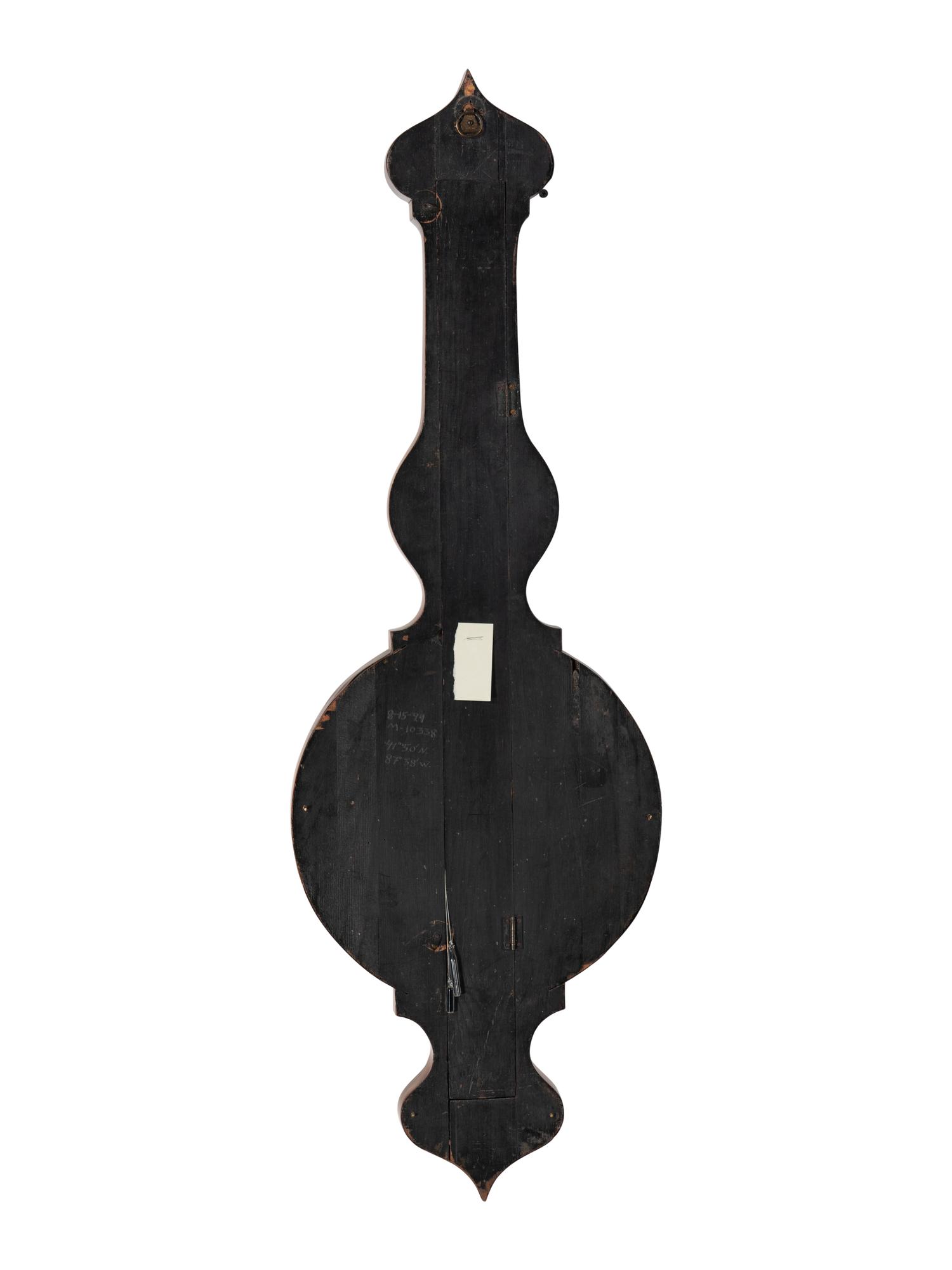 An English Rosewood Wheel Barometer