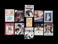 A Group of 11 WHA and NHL Game Programs from Early in the Career of Wayne Gretzky,