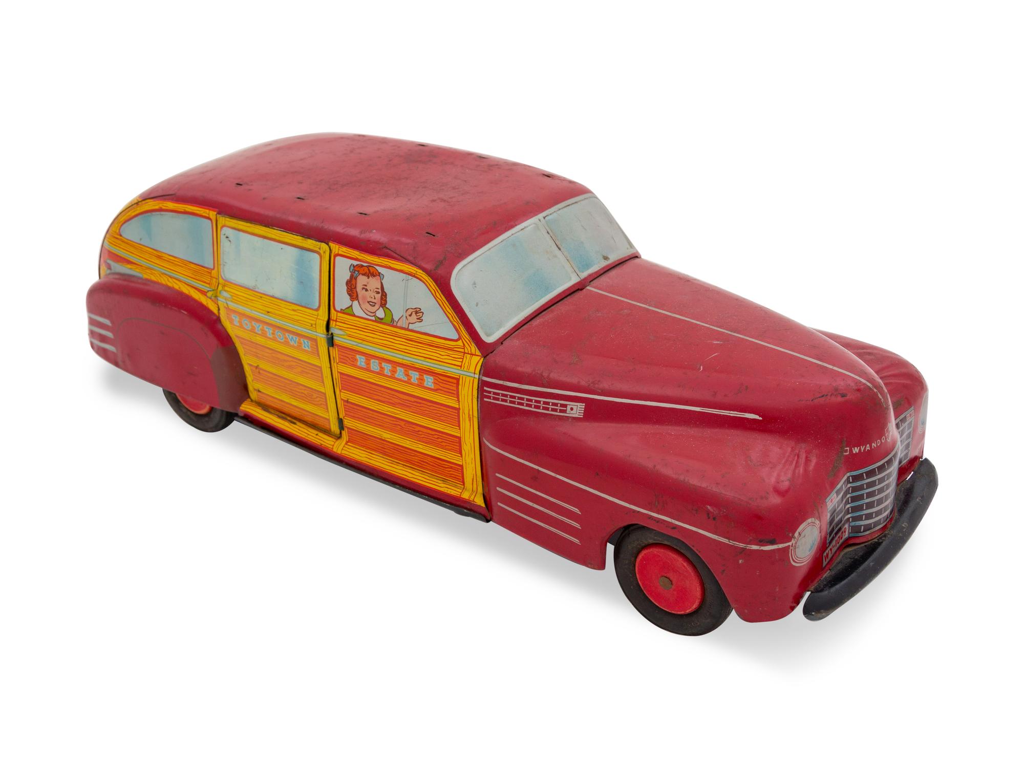 A Wyandotte Tin ToyTown Express Car