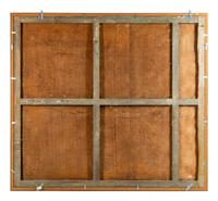 Ten French Painted Canvas Panels of Various Ports of France