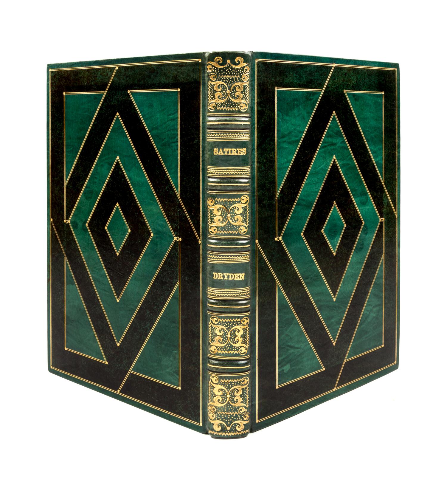 JUVENALIS (DECIMUS JUNIUS) AND AULUS PERSEUS FLACCUS. The Satires. Trans. by John Dryden. London, 1693. Finely bound.