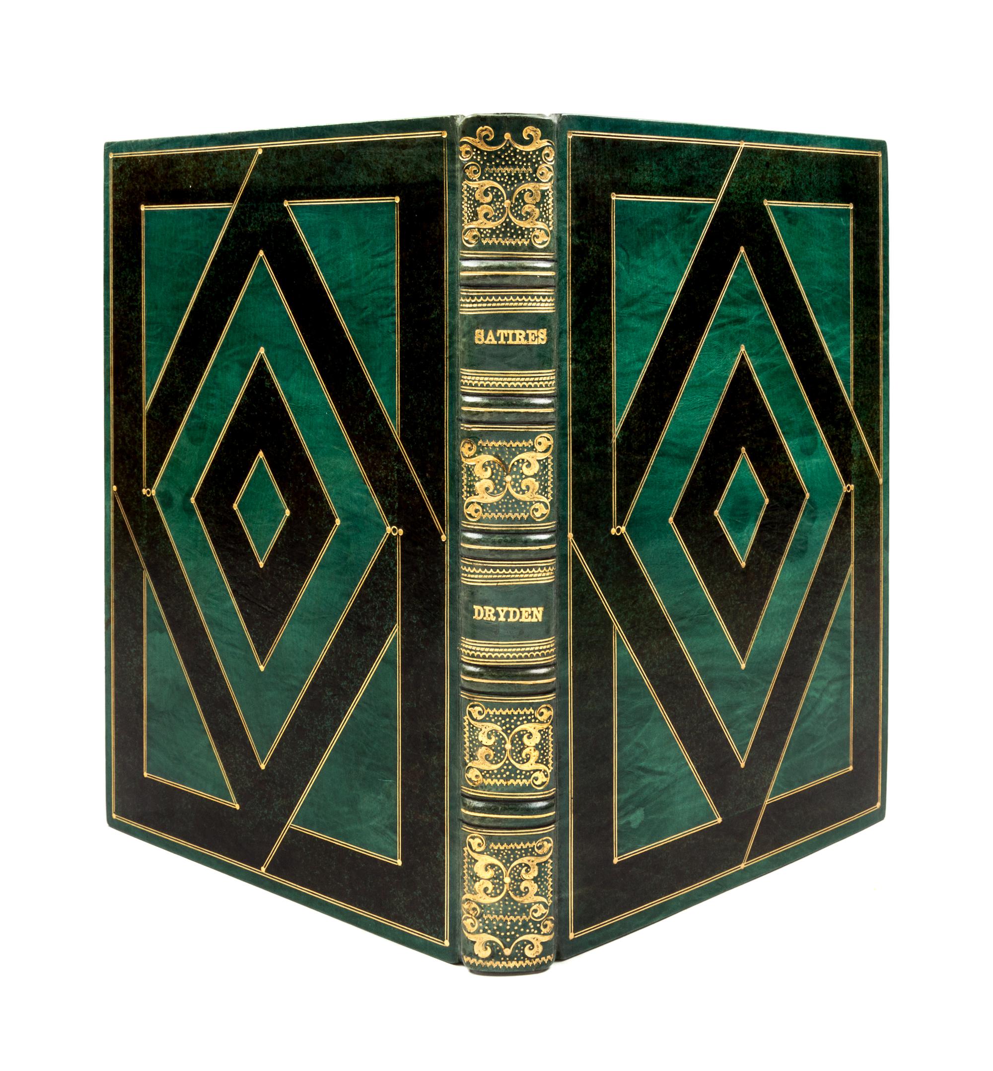 JUVENALIS (DECIMUS JUNIUS) AND AULUS PERSEUS FLACCUS. The Satires. Trans. by John Dryden. London, 1693. Finely bound.