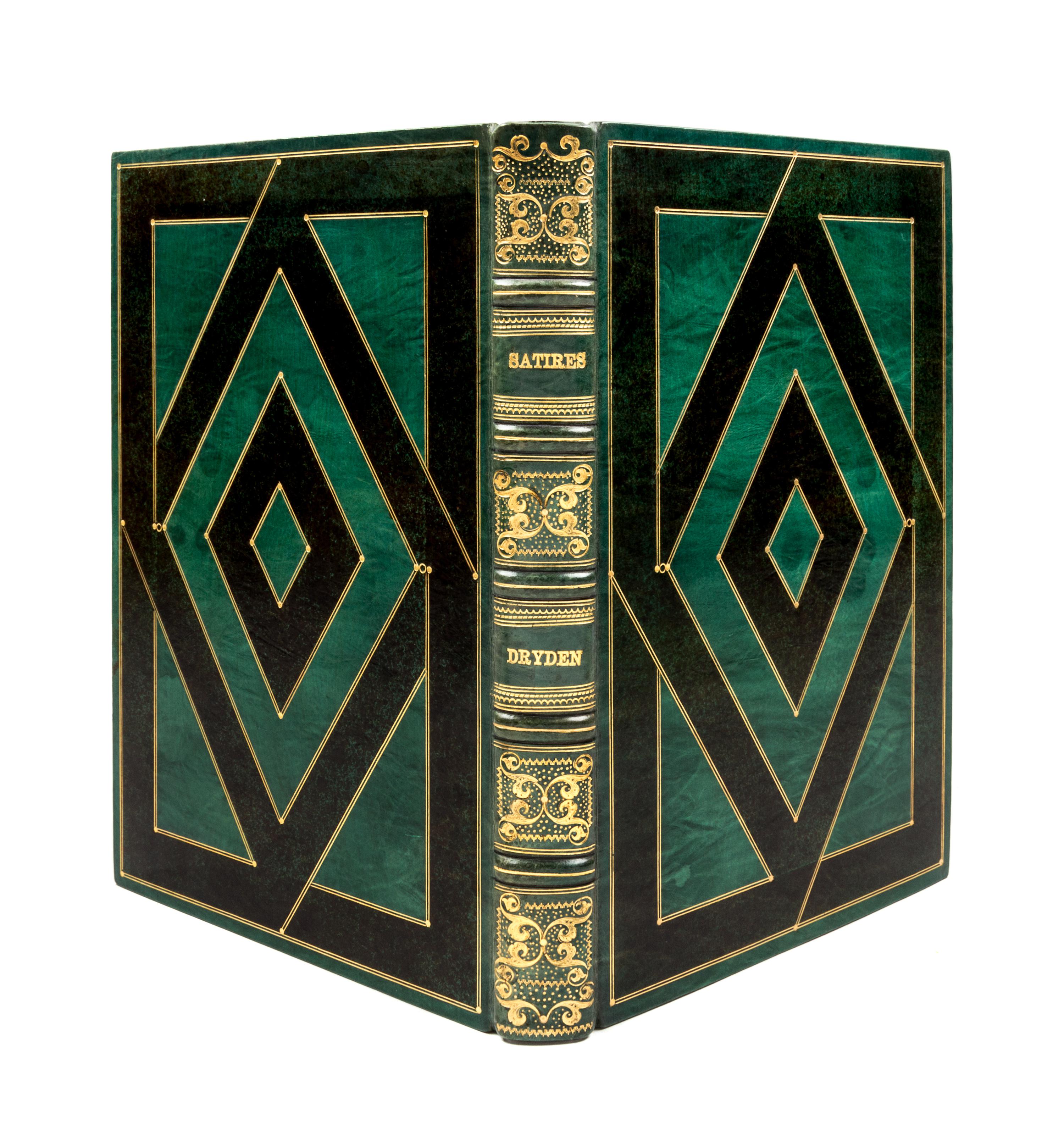 JUVENALIS (DECIMUS JUNIUS) AND AULUS PERSEUS FLACCUS. The Satires. Trans. by John Dryden. London, 1693. Finely bound.