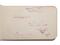 [LITERATURE]. Autograph album signed by various individuals, incl. Oscar WILDE.
