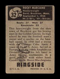 A Complete Run of Series One 1951 Topps Ringside Boxing Cards Including Rocky Marciano Rookie (48/48)