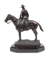 Cowboy on Horseback , edition 36/50
