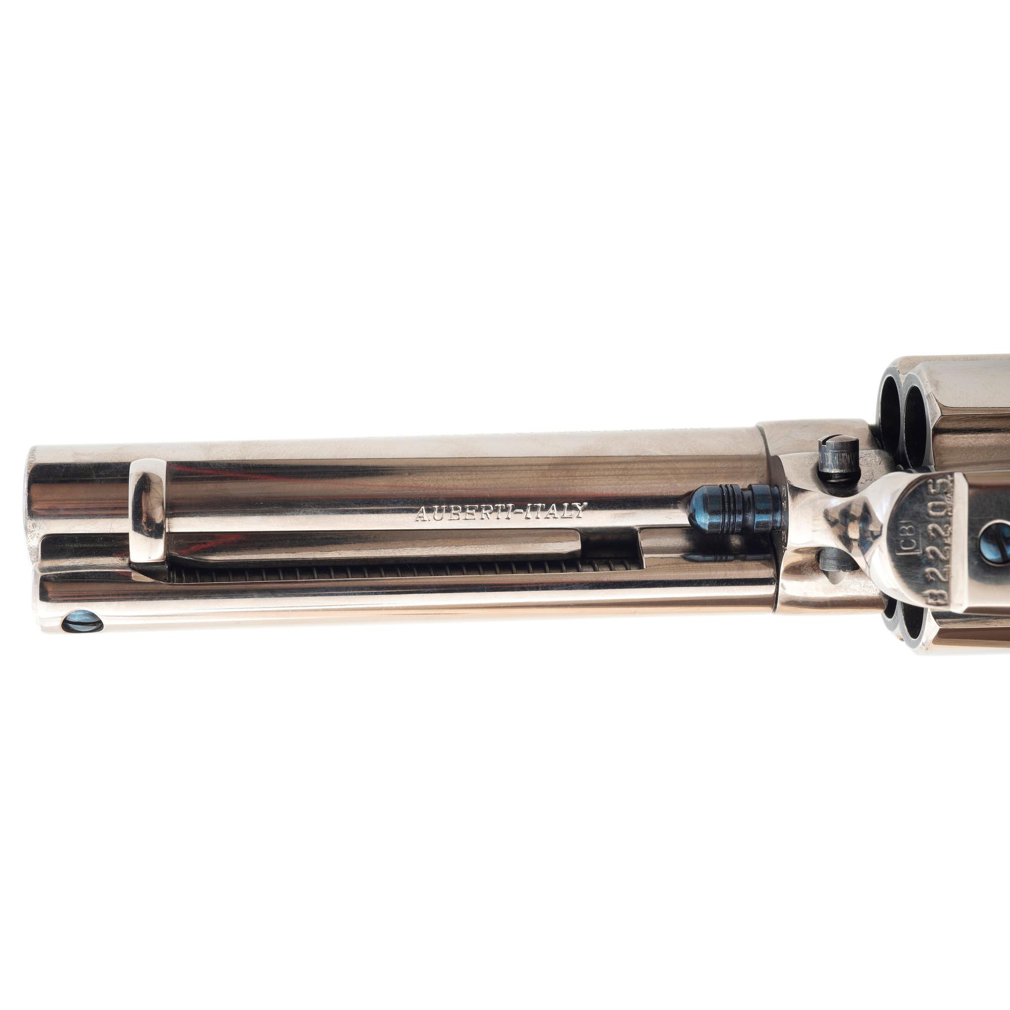 *Uberti-made Beretta Stampede 4.75" Replica Colt Bisley Revolver in .45 Colt