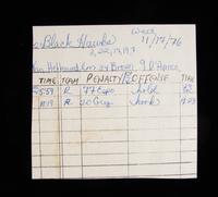A Group of Vintage Hockey Hall of Fame Signed Autographs including Jacques Plante,
