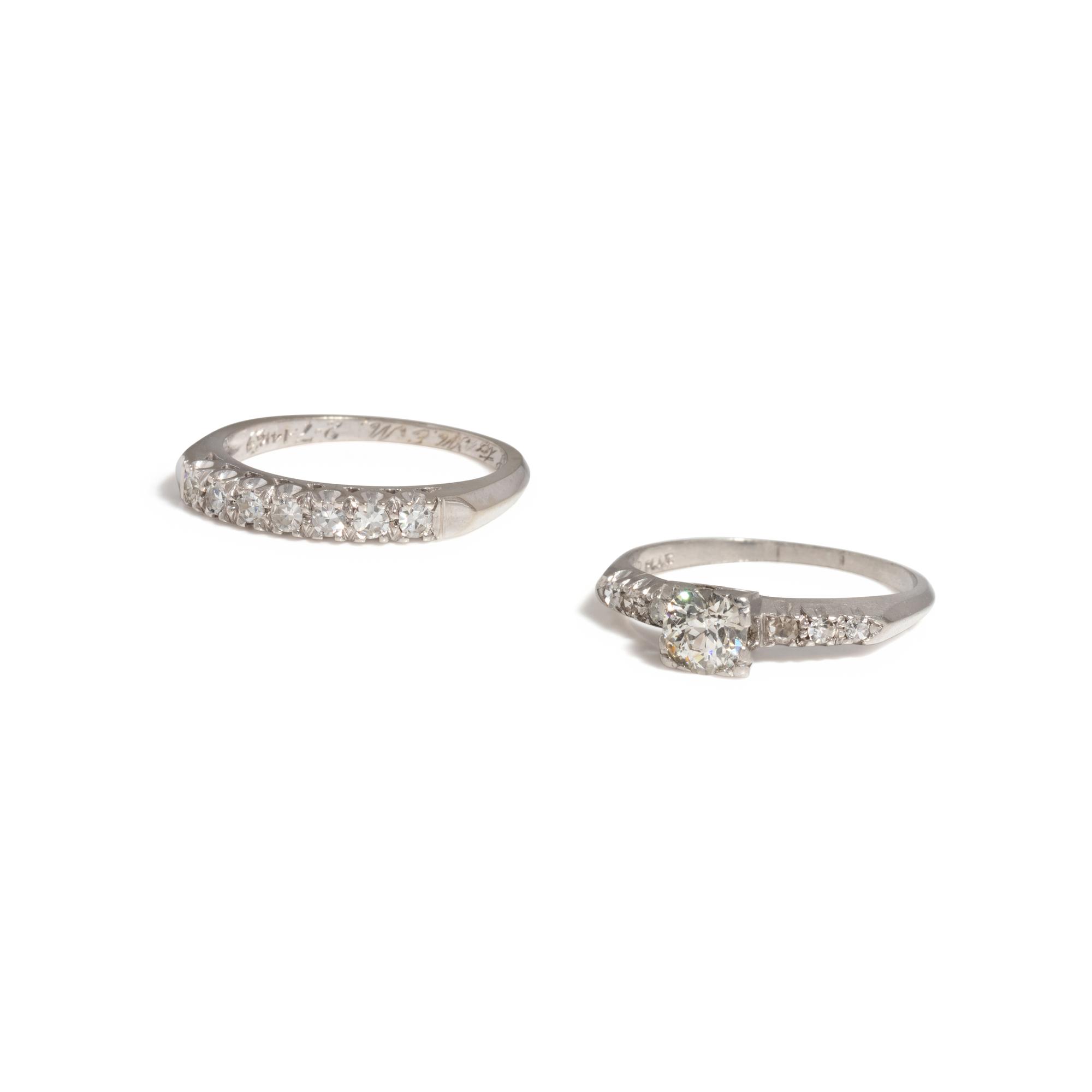 COLLECTION OF DIAMOND RINGS