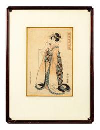 Kikukawa Eizan (1787-1867), Utagawa Toyokuni (1769-1825) and After Kitagawa Utamaro