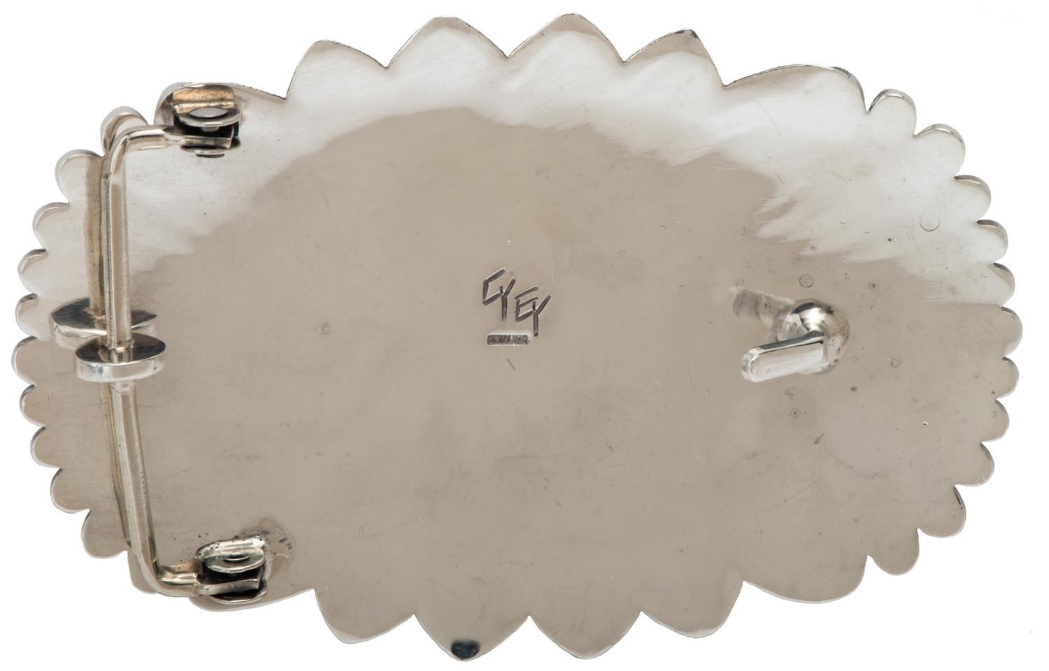 Sterling Silver Overlay Bolo Tie with 14k Gold Accents, and Belt Buckle Lot is located and will ship from Denver, Colorado.