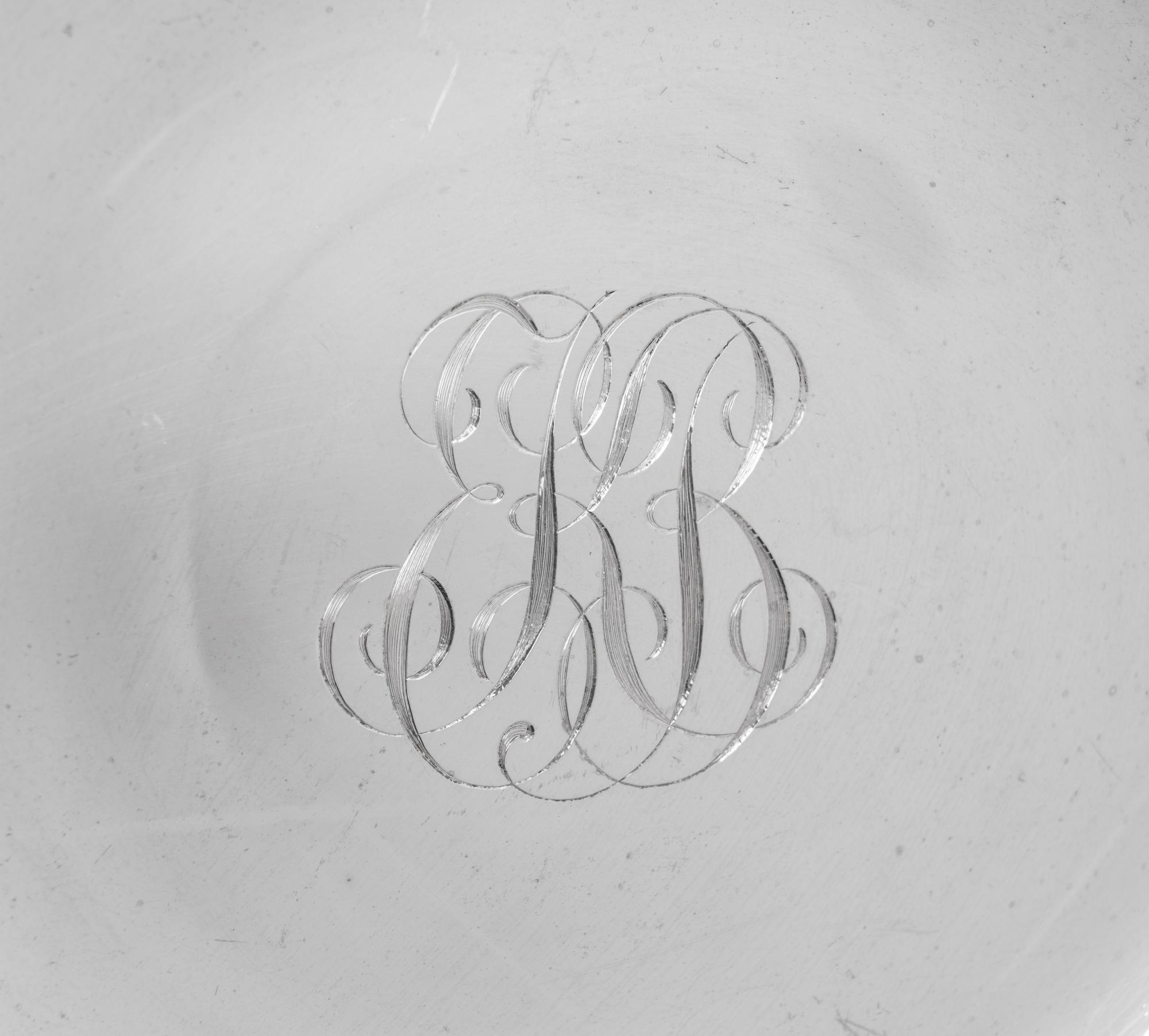 A Pair of American Silver Compotes