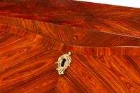 A Louis XV Style Gilt Bronze Mounted Tulipwood Bureau en Pente