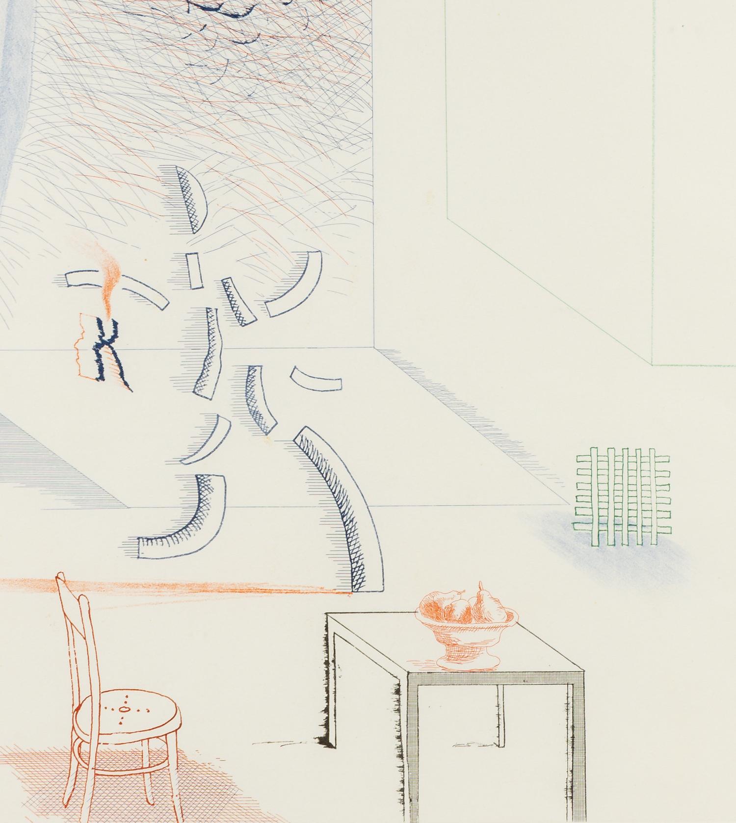 Tick It, Tock It, Turn It True (Plate 15 from The Blue Guitar ), 1976-1977
