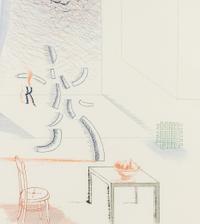 Tick It, Tock It, Turn It True (Plate 15 from The Blue Guitar ), 1976-1977