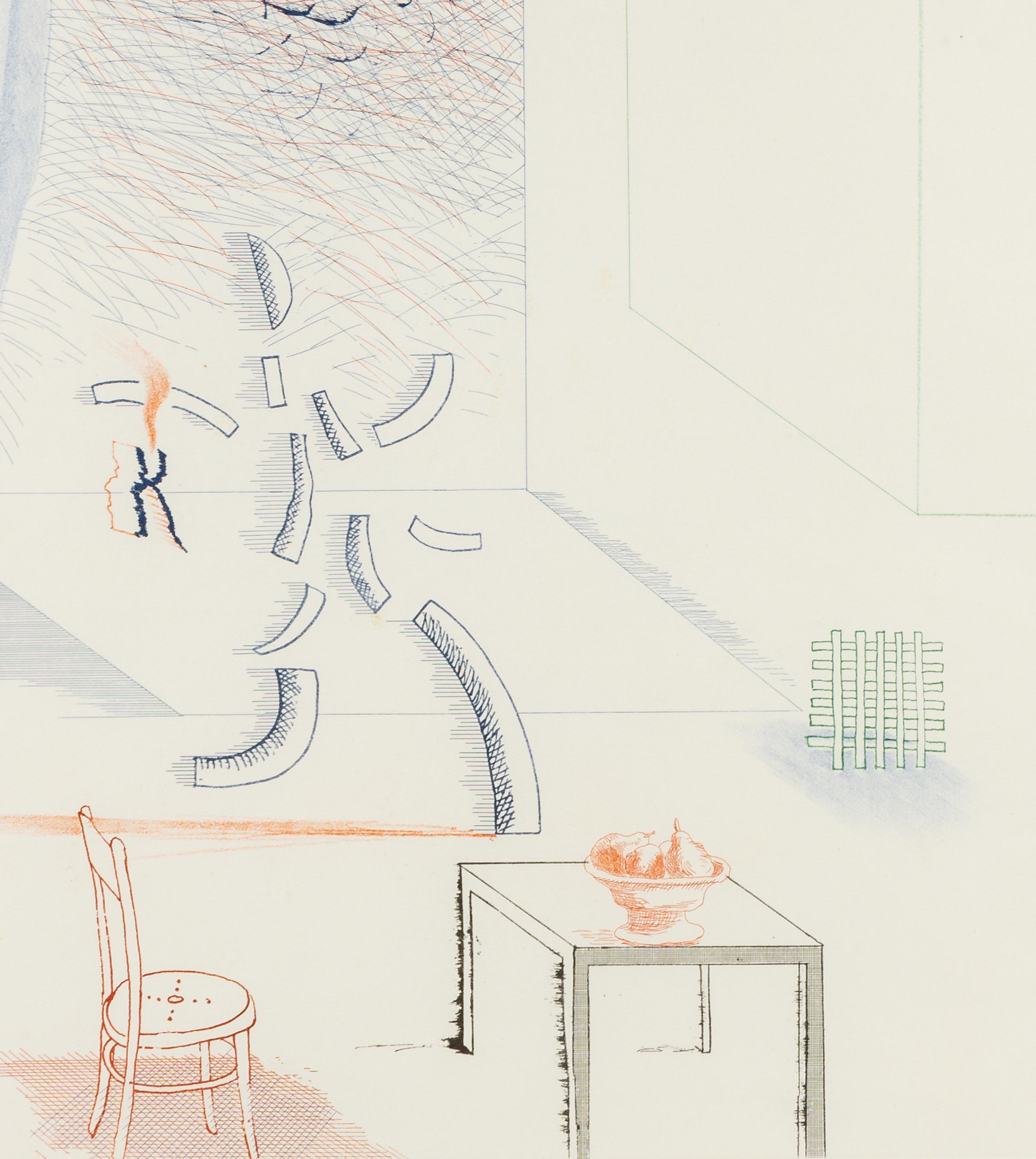 Tick It, Tock It, Turn It True (Plate 15 from The Blue Guitar ), 1976-1977