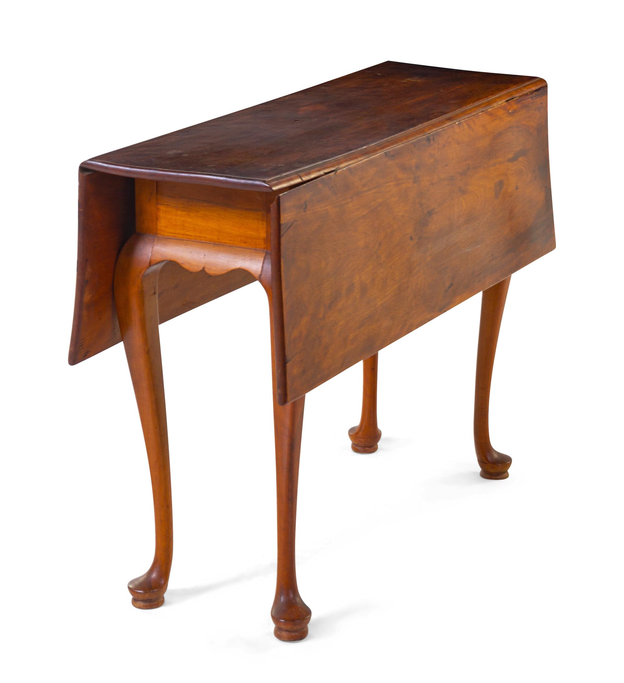 A Queen Anne Cherry Drop-Leaf Table