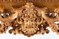 A George II Style Carved Giltwood Marble-Top Console Table