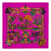 Two Hermès 90cm Silk Scarf, Carré