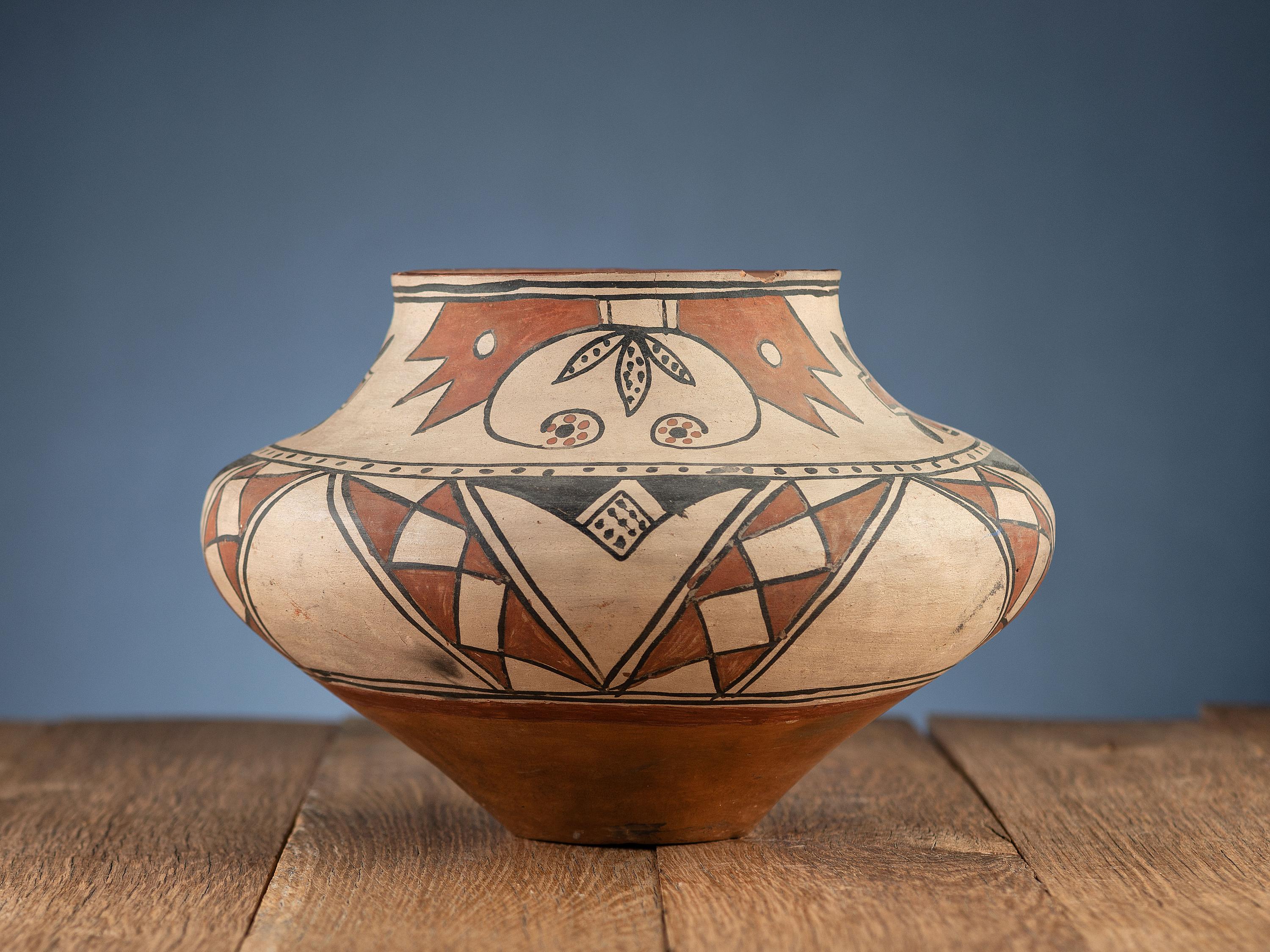 San Ildefonso Polychrome Jar