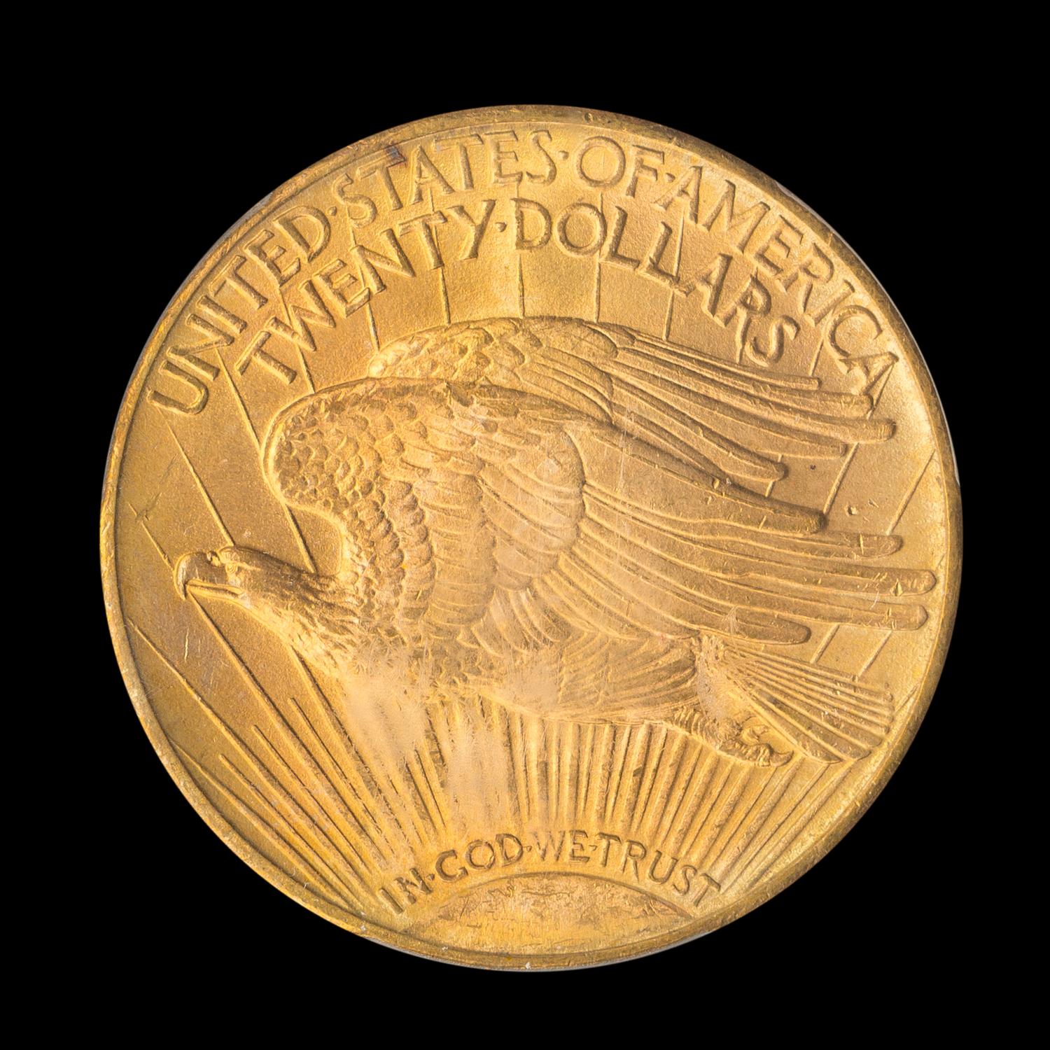 A United States 1911-D St. Gaudens $20 Gold Coin