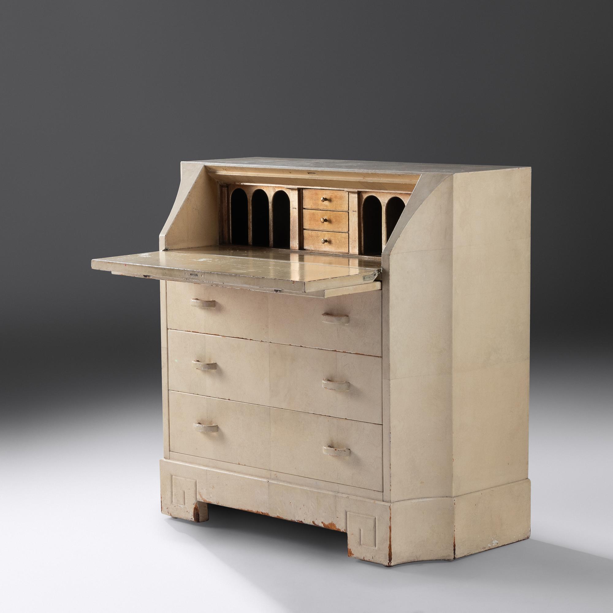 Drop-Front Desk and Chair, c. 1943 William J. Quigley, USA