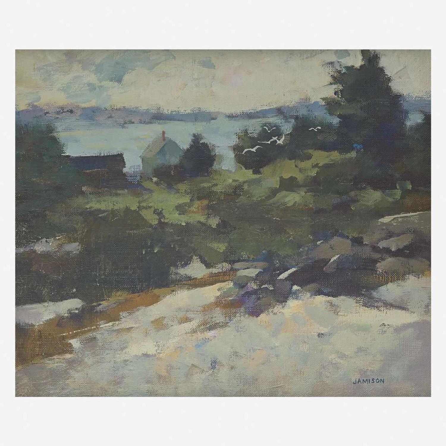 Philip Jamison (American, 1925-2021) Maine Coast Scene