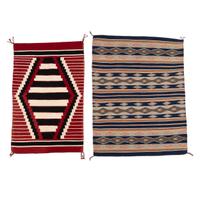 Navajo Regional Weavings / Rugs — lot of 2, includes: