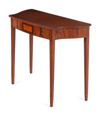 A Federal Mahogany Console Table
