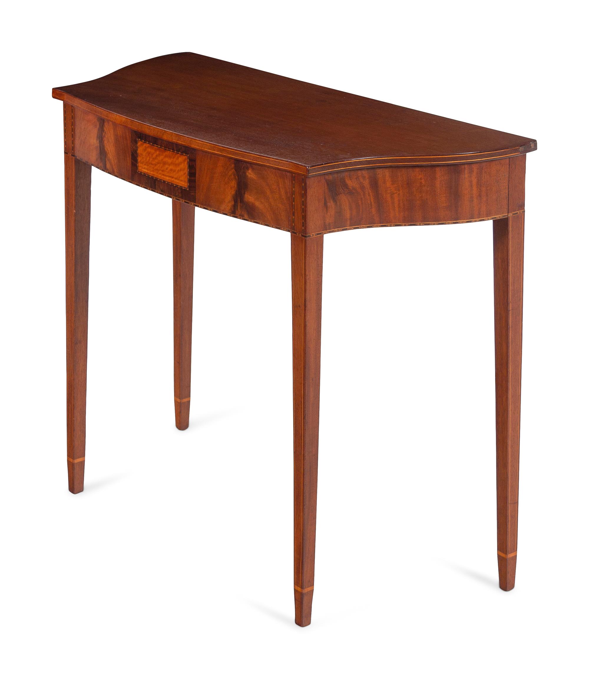 A Federal Mahogany Console Table