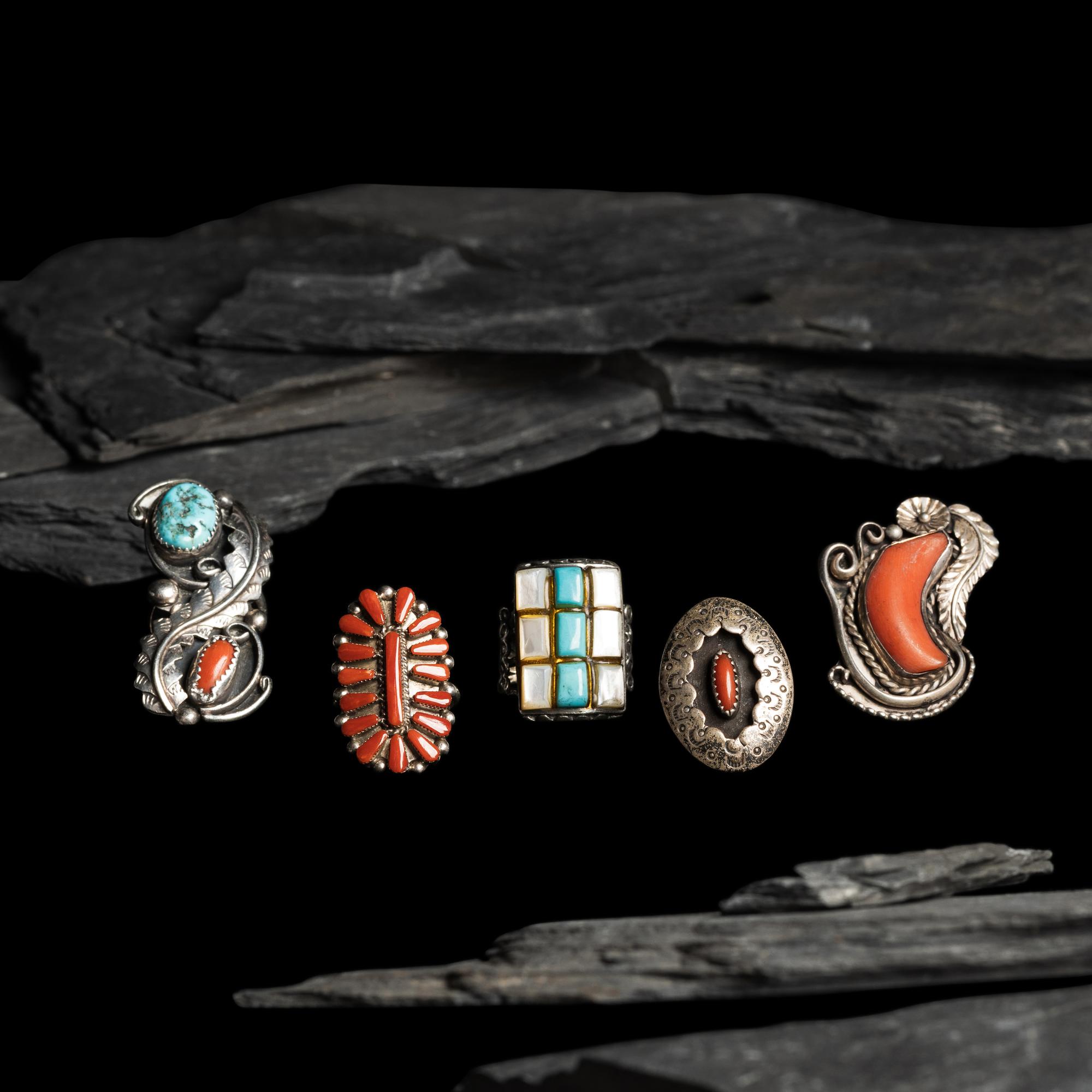 Navajo Silver Rings