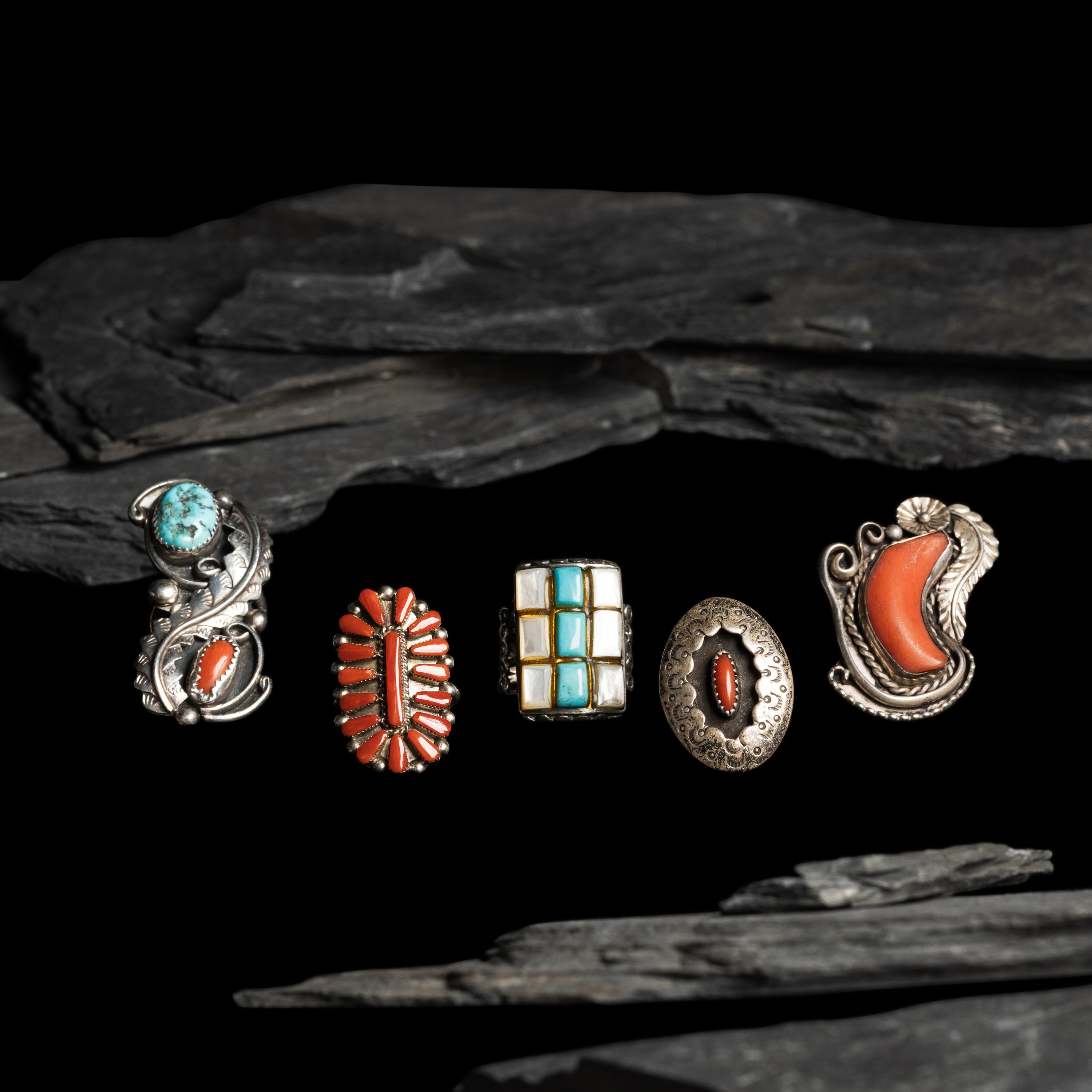 Navajo Silver Rings