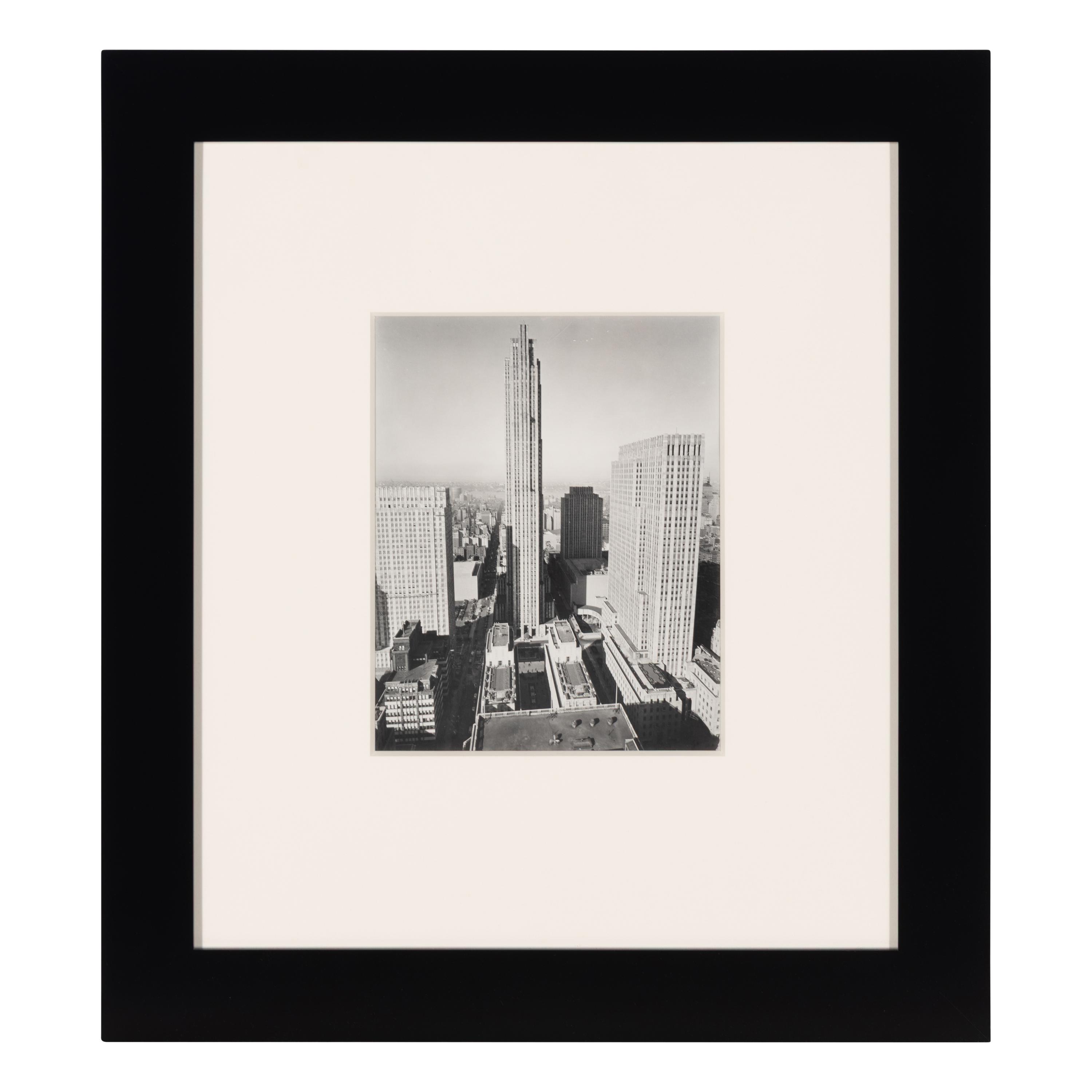 Berenice Abbott (American, 1898-1991) — Rockefeller Center, ca. 1936