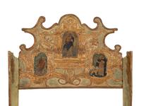 A Venetian Painted Bed