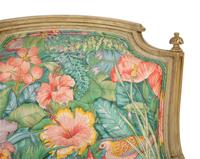 A Louis XVI Style Painted Bergere — LATE 19TH CENTURY